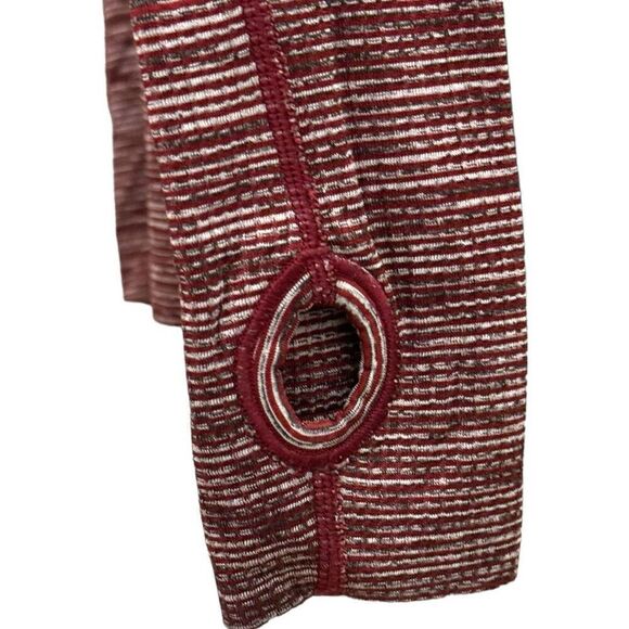 LULULEMON Swiftly Tech Long Sleeve Crew - Red Alert/Dark Sport Red - Size 4 Est - Picture 10 of 10